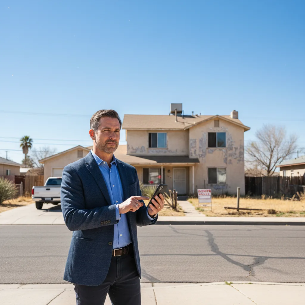 A modern home in a Nevada suburb representing a real estate investment property.