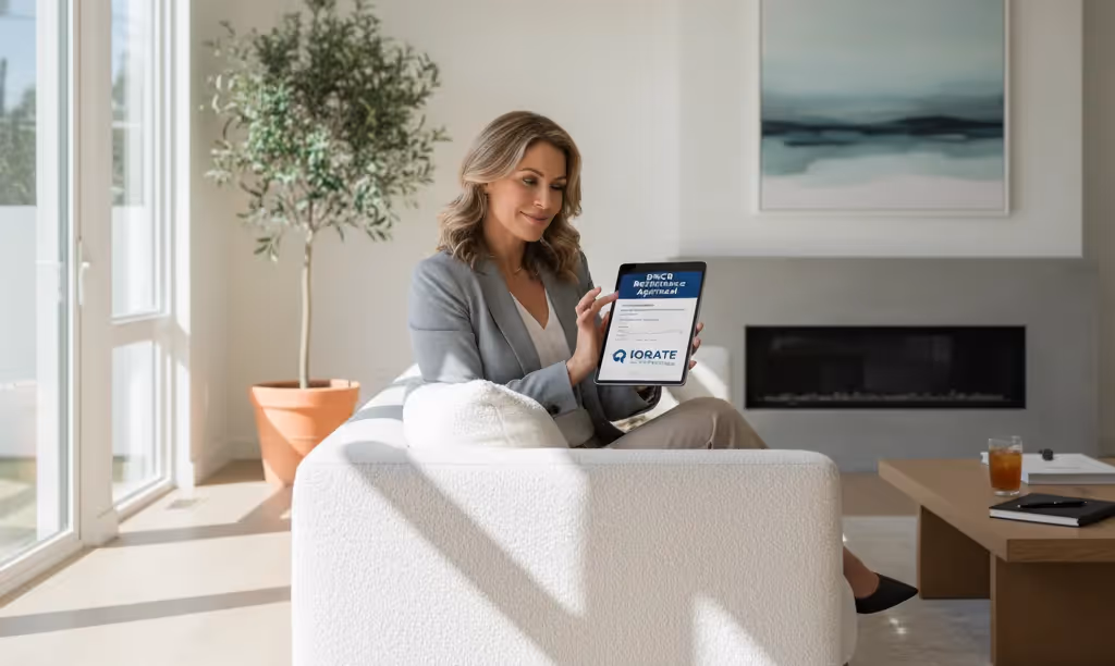 Investor reviews DSCR loan approval from iQRATE.