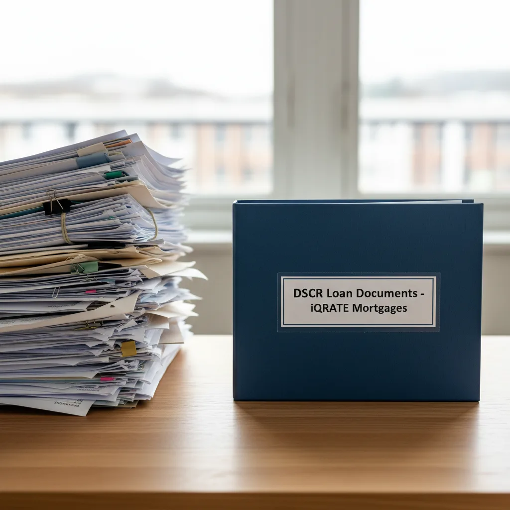 Real estate investor reviewing documents for a 1031 exchange