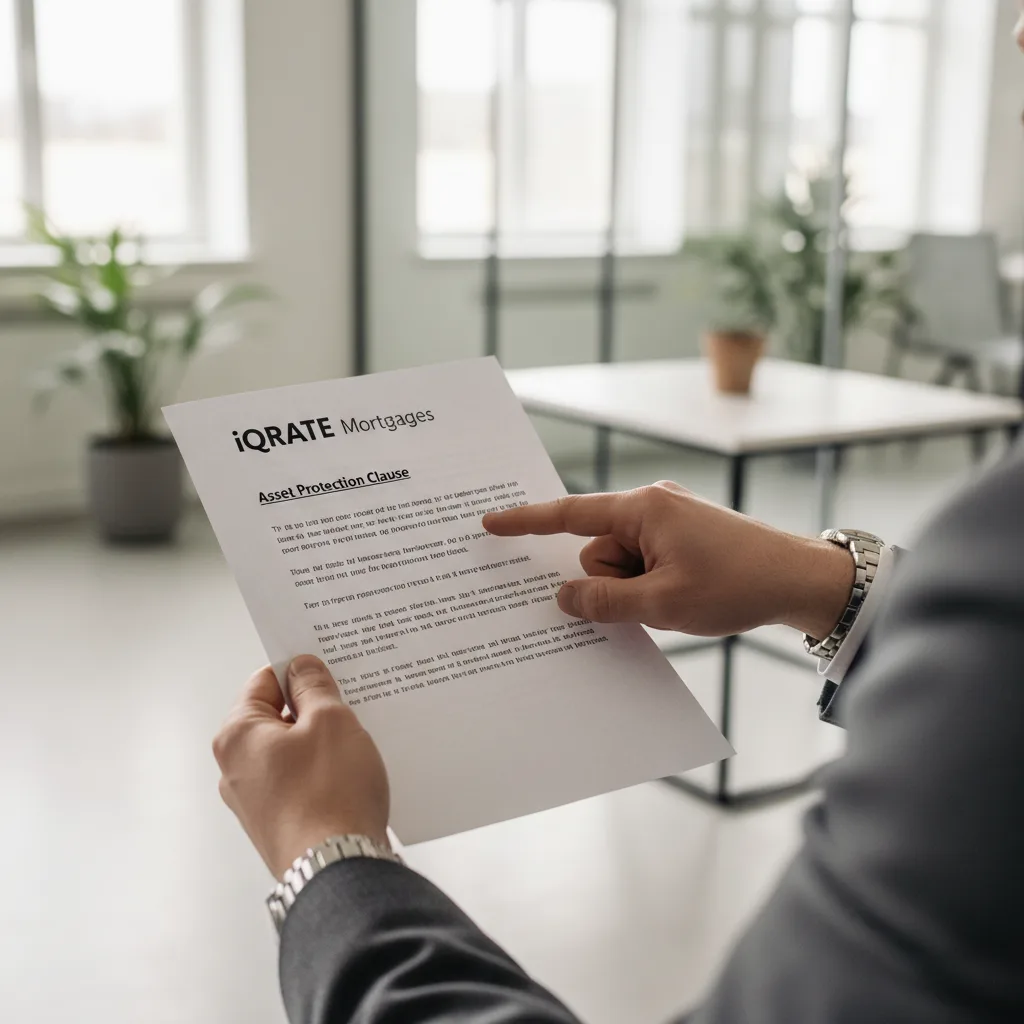 Reviewing trust documentation for a jumbo loan application.