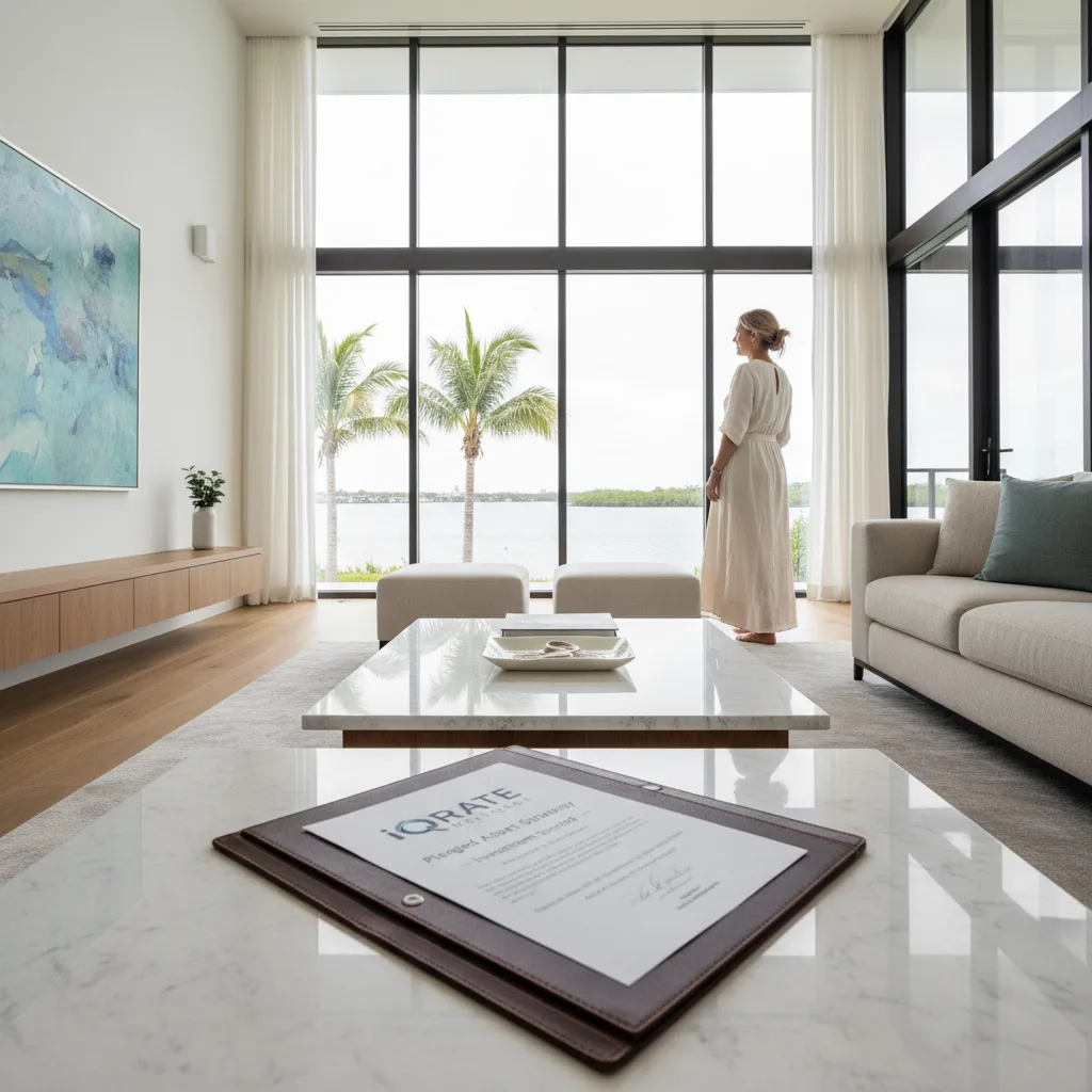 Financial documents and calculator for mortgage qualification