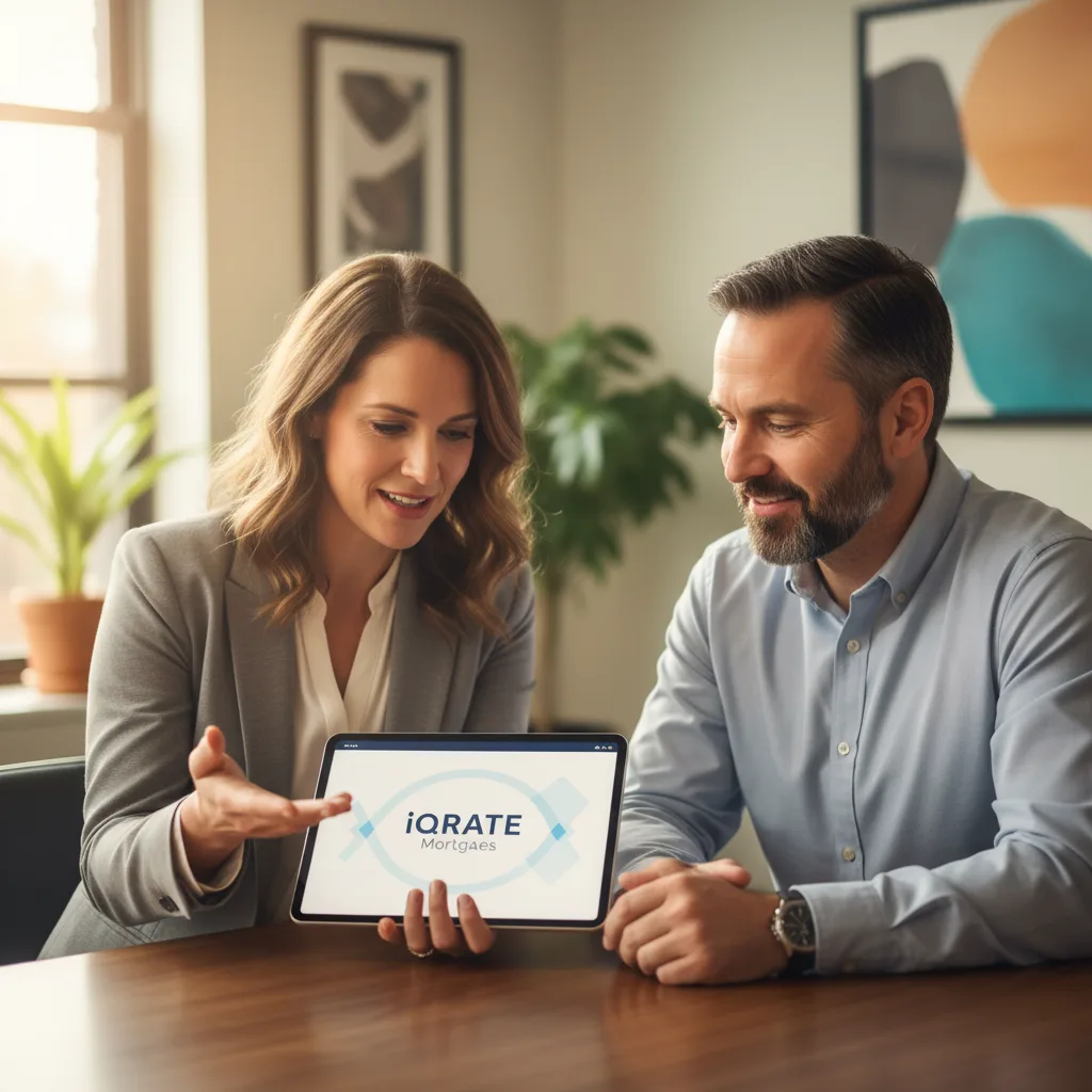 A person organizing financial documents for a mortgage application.