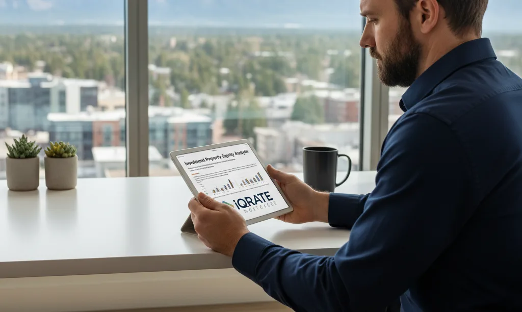 Investor reviews iQRATE Mortgages equity plan in Reno.