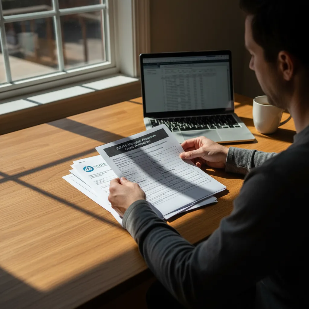 Organizing financial paperwork for a mortgage application