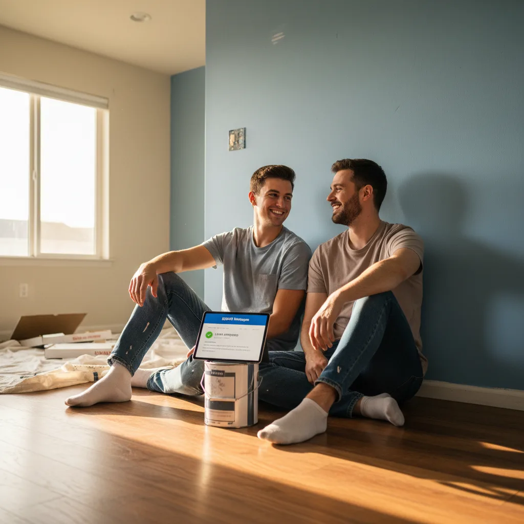 A modern kitchen after a cosmetic renovation.