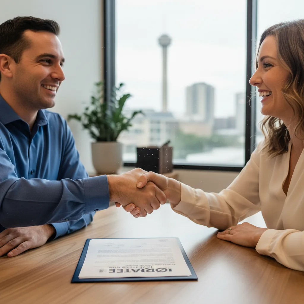 Homebuyer looking concerned about their dropping credit score.