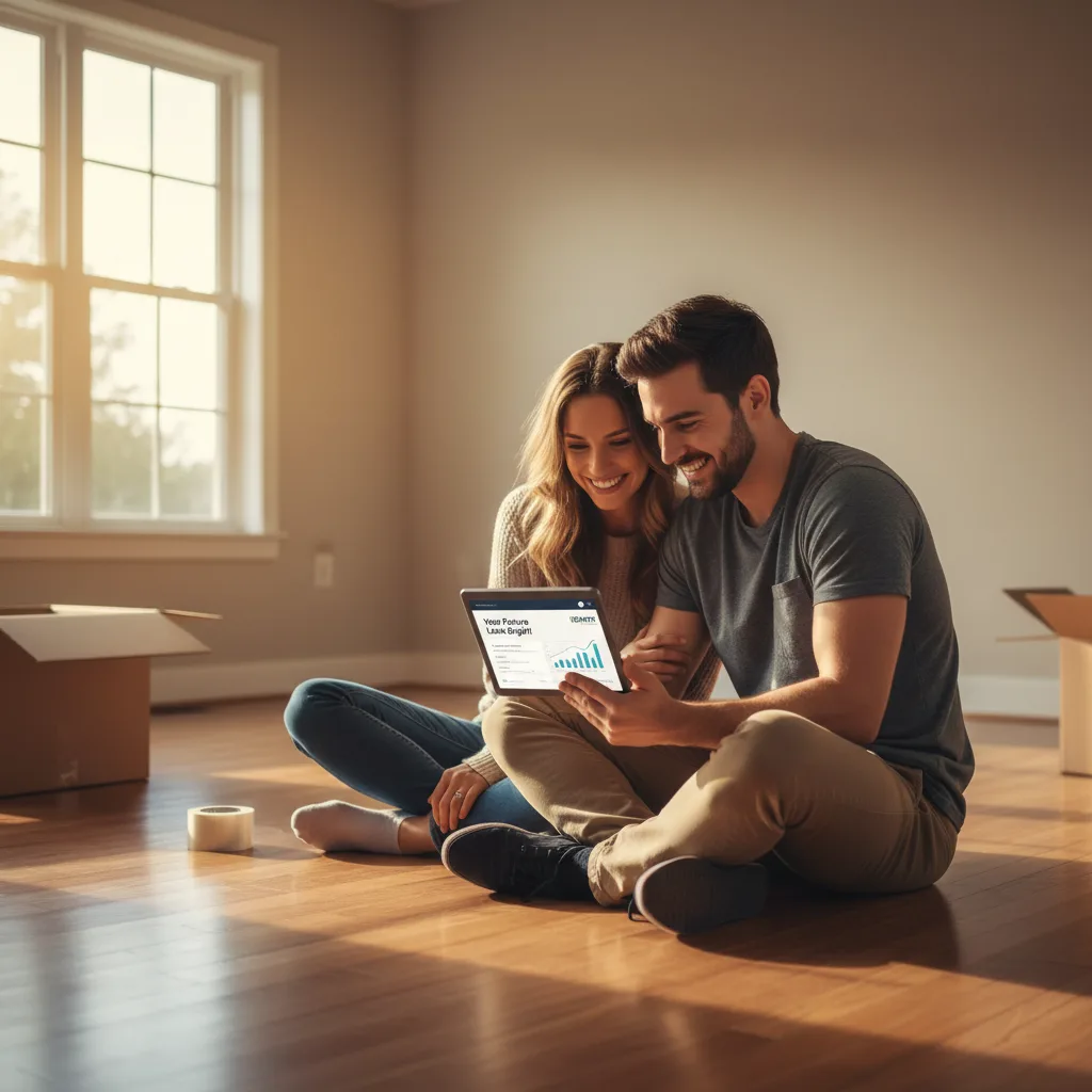 A modern home with large windows representing a high-value jumbo loan property