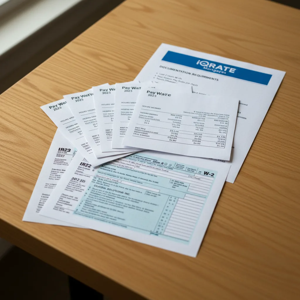 Required documents for FHA loan with part-time work history.