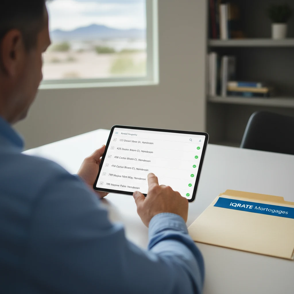 Single-family rental home in a Henderson, Nevada suburb.