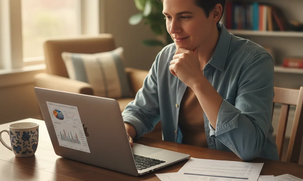 Self-employed person planning mortgage with iQRATE Mortgages.