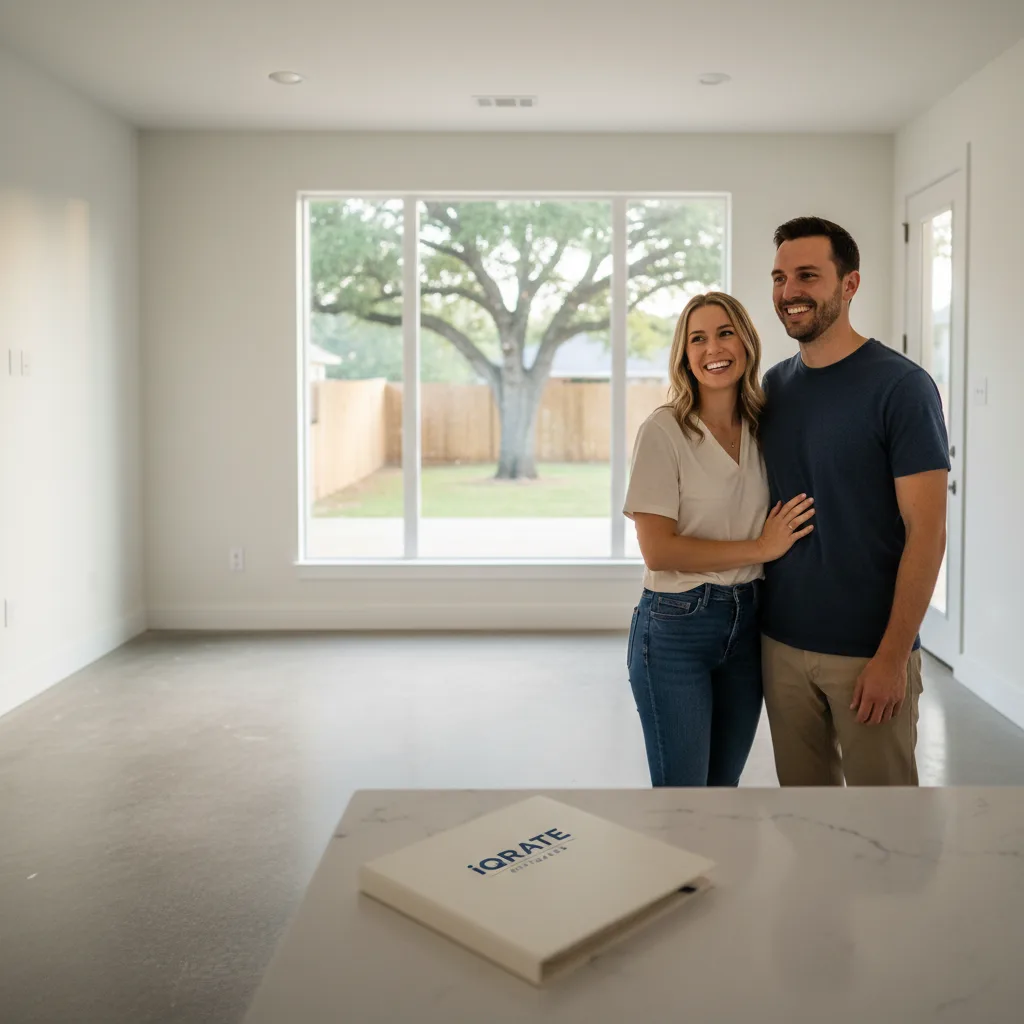 Self-employed professional preparing financial documents for a mortgage application.