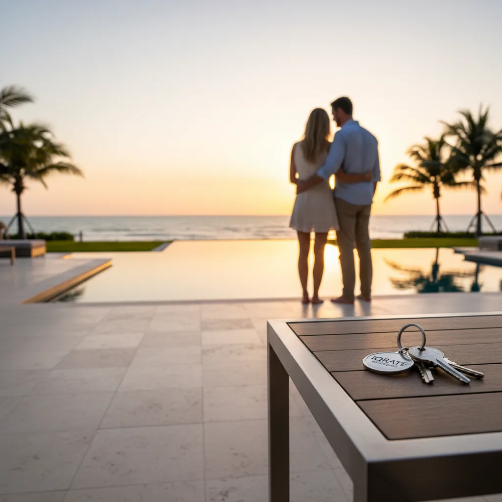 Luxury waterfront property in Palm Beach