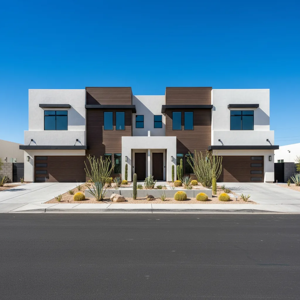 A modern duplex property in Reno