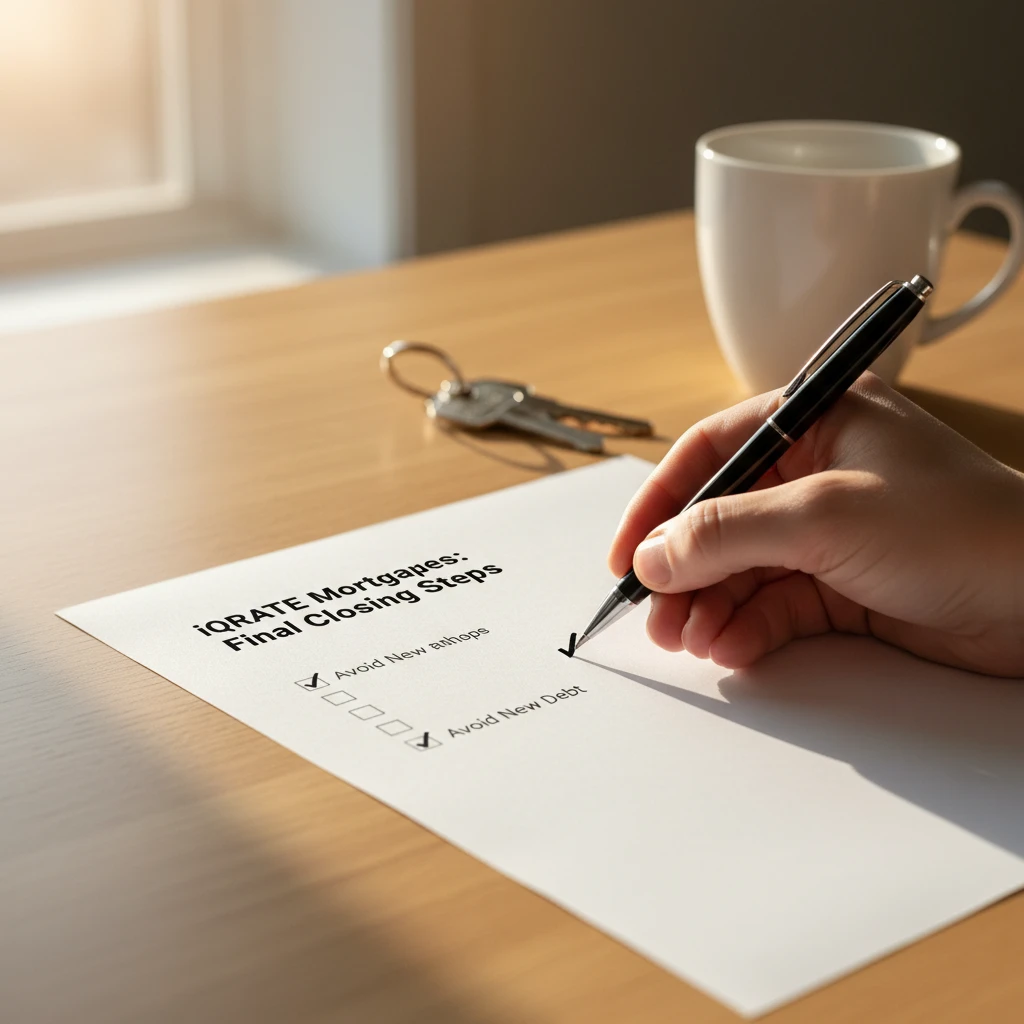 A couple considers a large purchase that could affect their mortgage application.