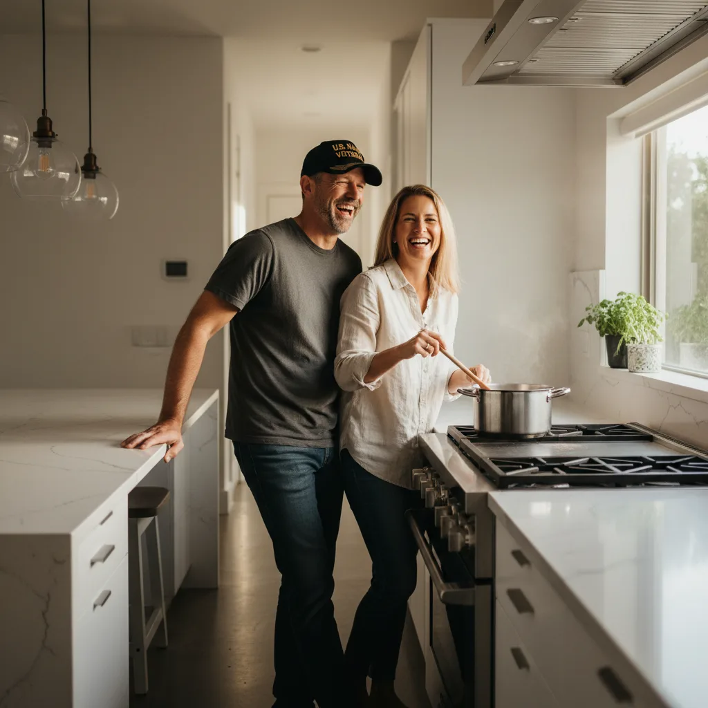 Veteran saving money on a Tampa mortgage refinance