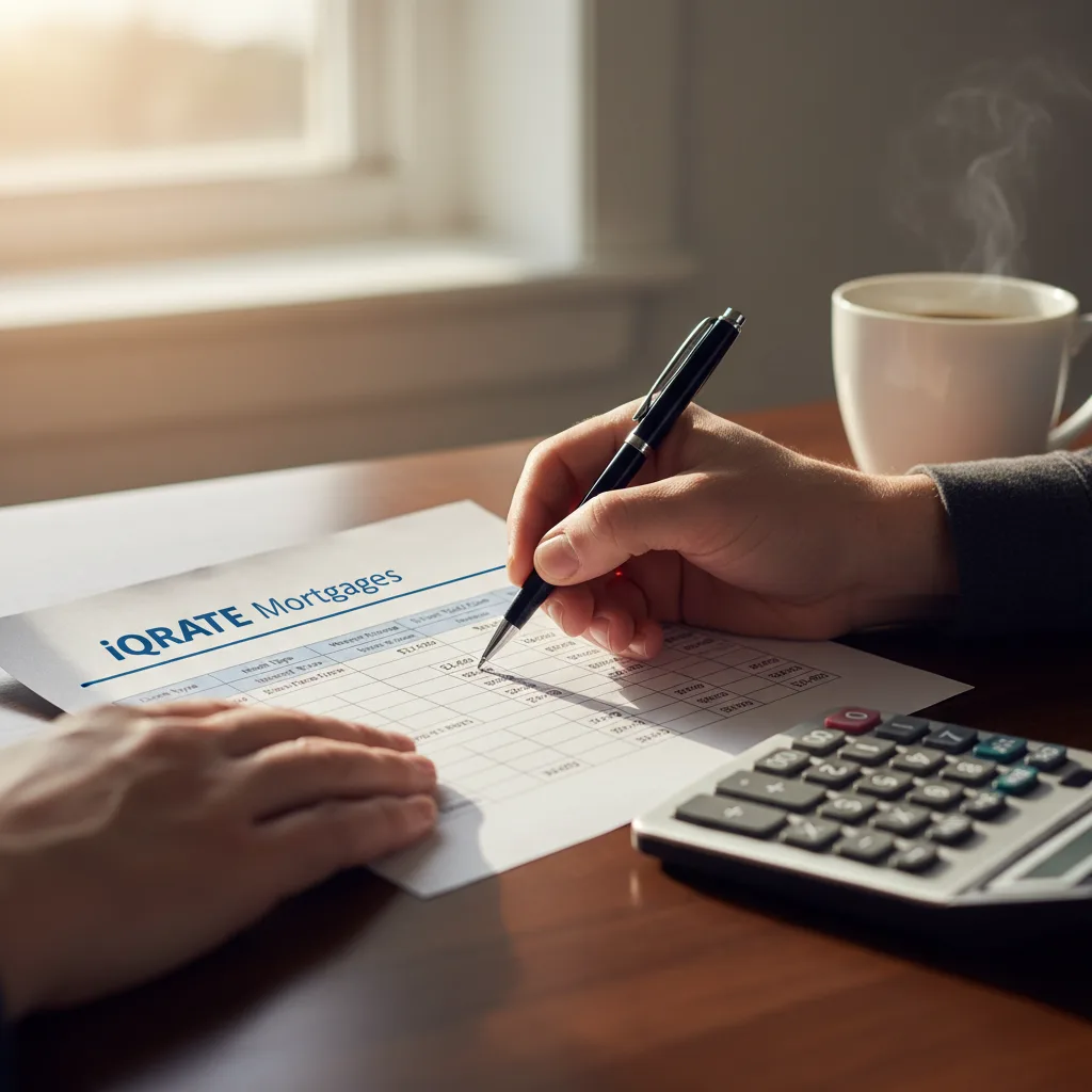 A person reviewing their credit score on a smartphone