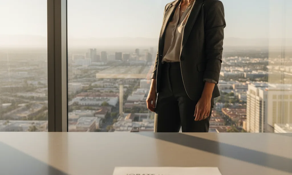 Investor planning DSCR loans in Las Vegas office.