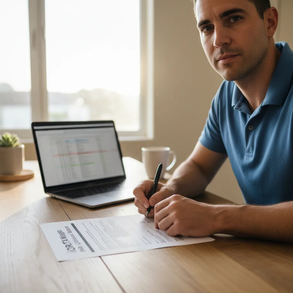 Military family considering their home buying options in California.