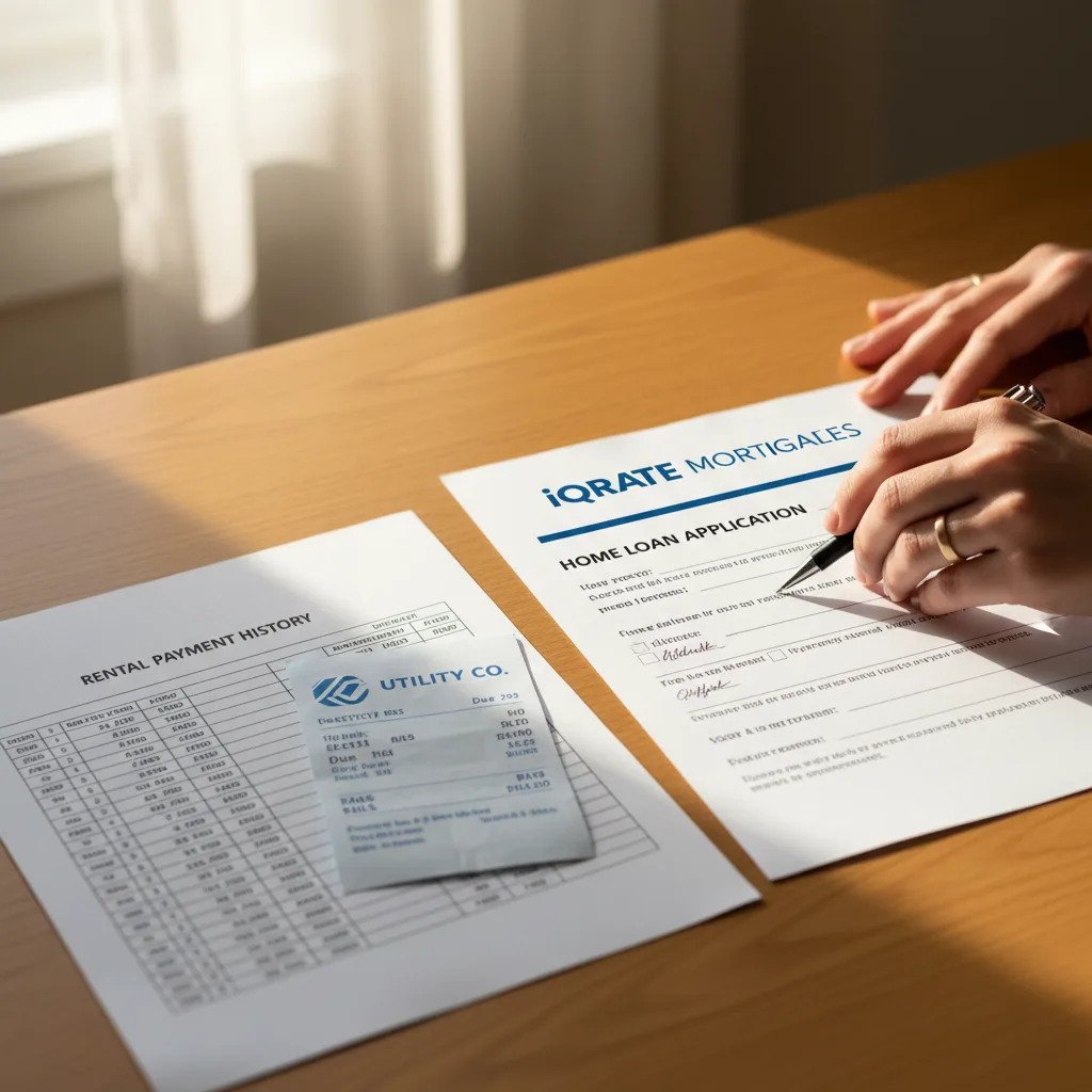 Gathering alternative credit documents like utility bills and rent receipts.