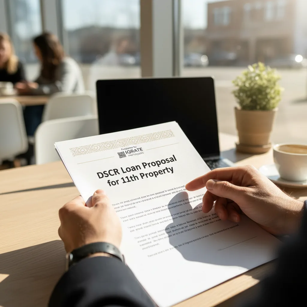 Financial documents being reviewed for an investor loan.