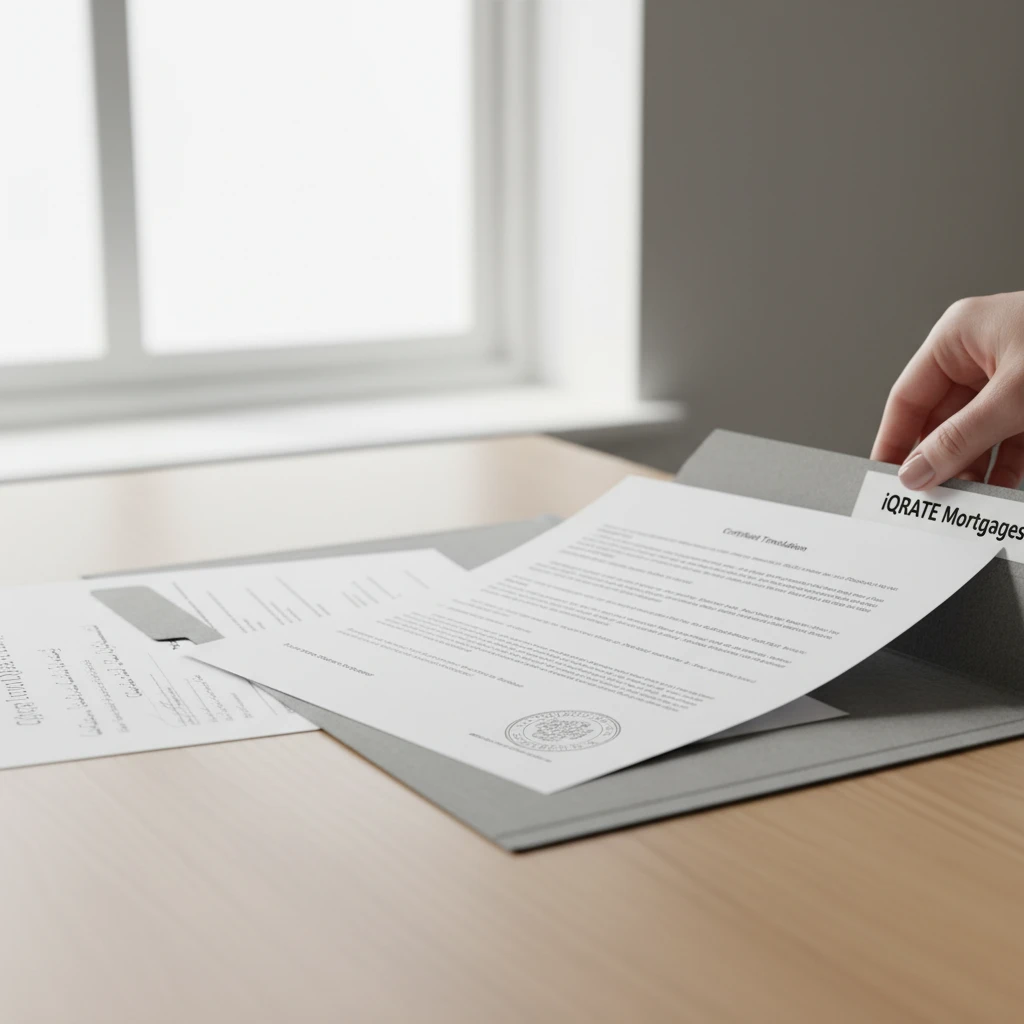 A person looking stressed over mortgage paperwork and potential closing delays