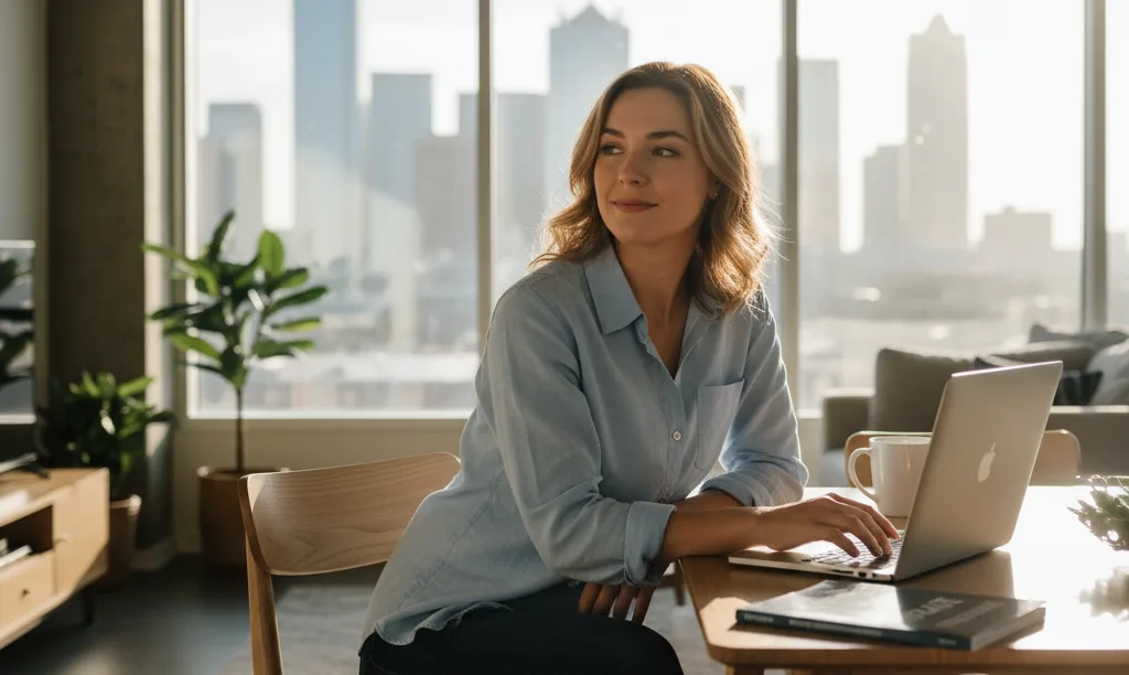 Hopeful Dallas homebuyer planning their future mortgage.