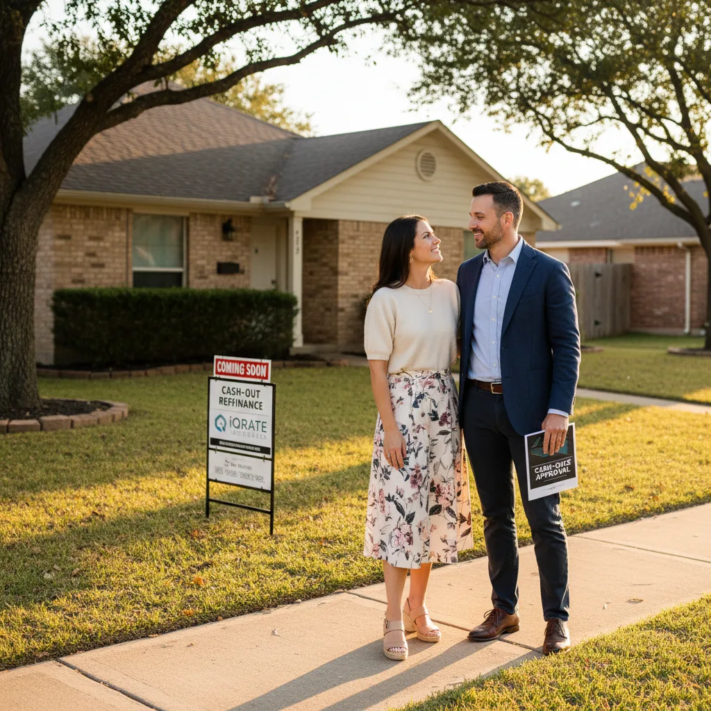 Well-maintained rental properties in a Houston neighborhood being evaluated for a portfolio loan.