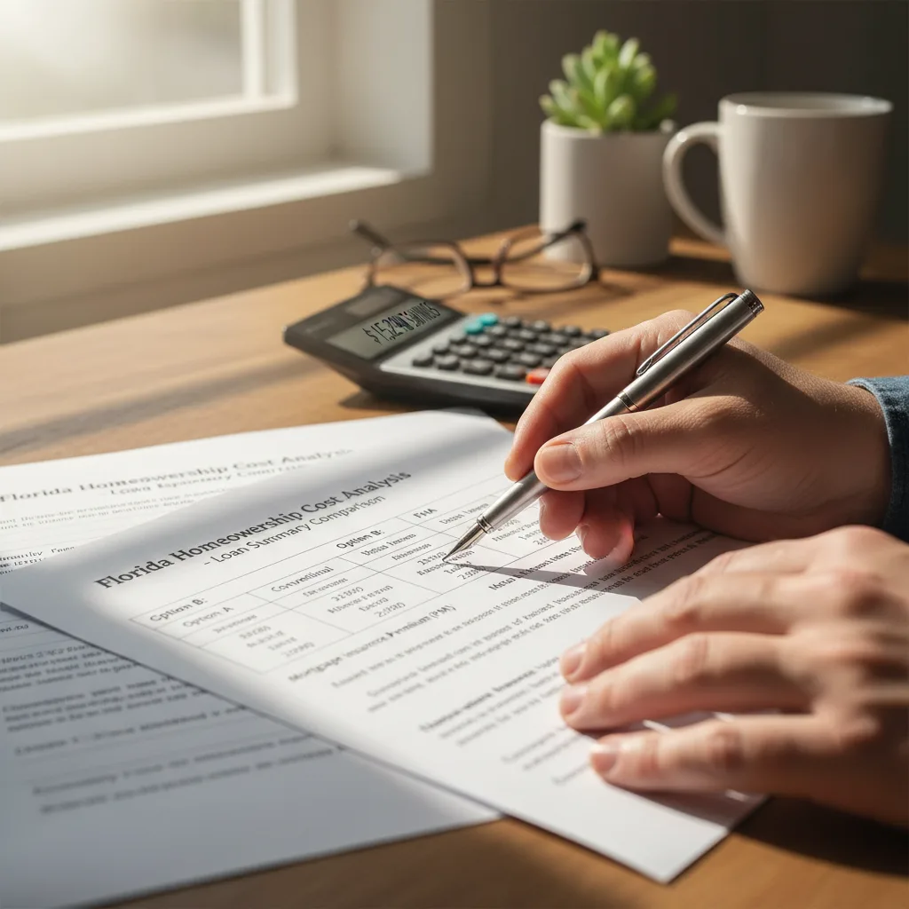 Home appraisal inspection for an FHA loan.