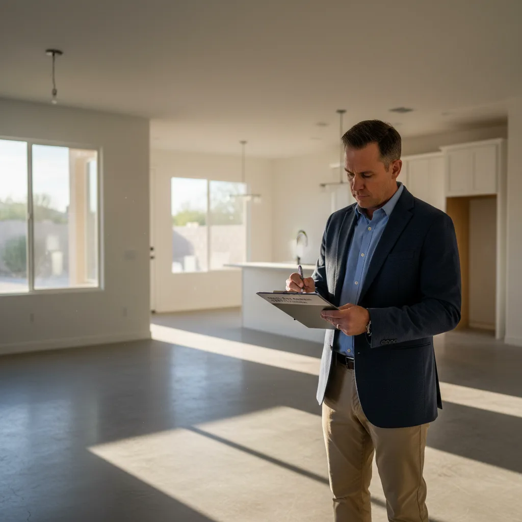 Real estate investor calculating down payment for a DSCR loan