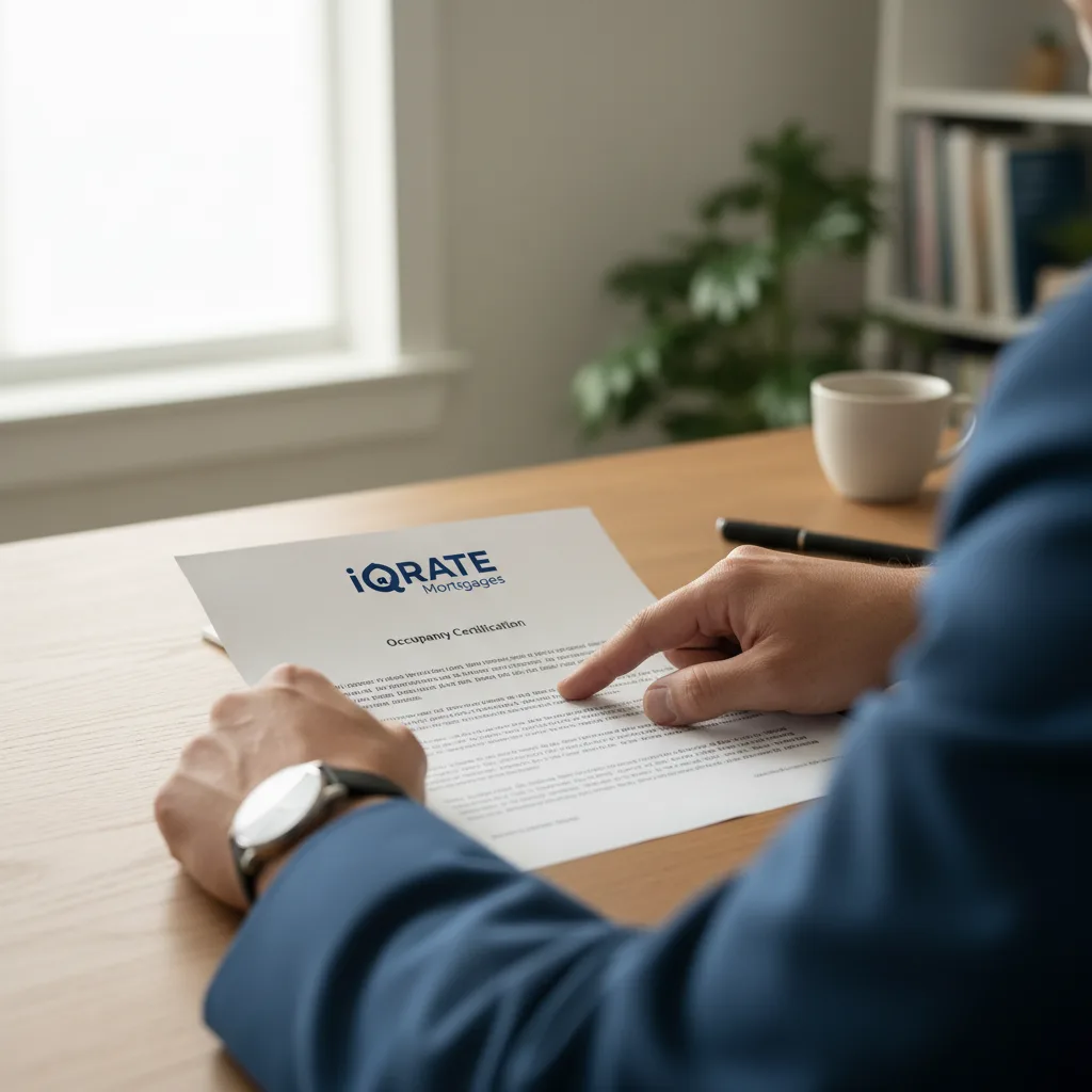 Veteran reviewing VA loan documents to prove prior occupancy