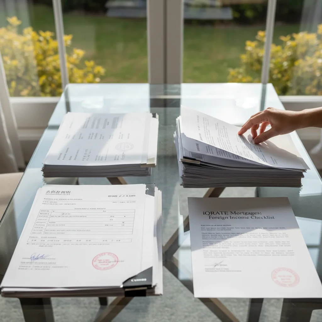 A California property that could be qualified for using foreign rental income.