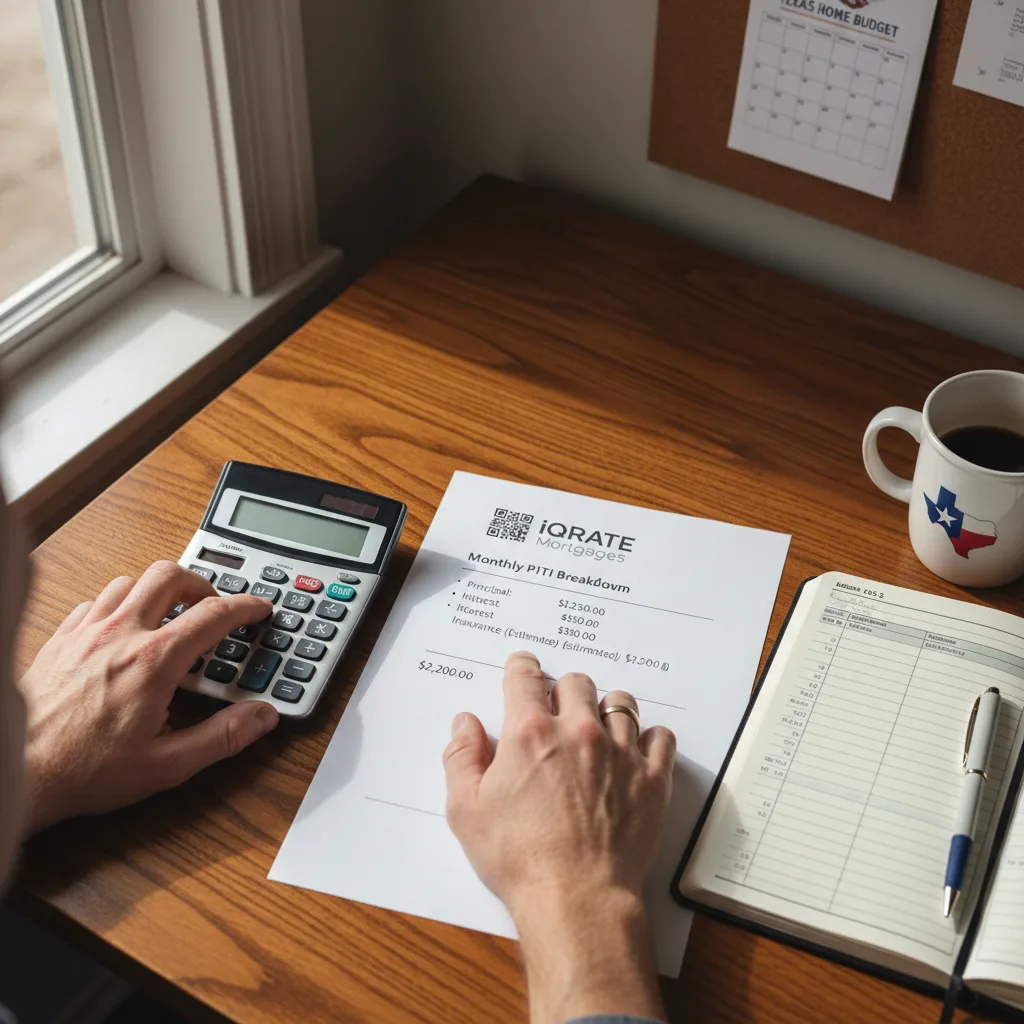 Homeowners reviewing their mortgage statement and discussing potential payment changes.