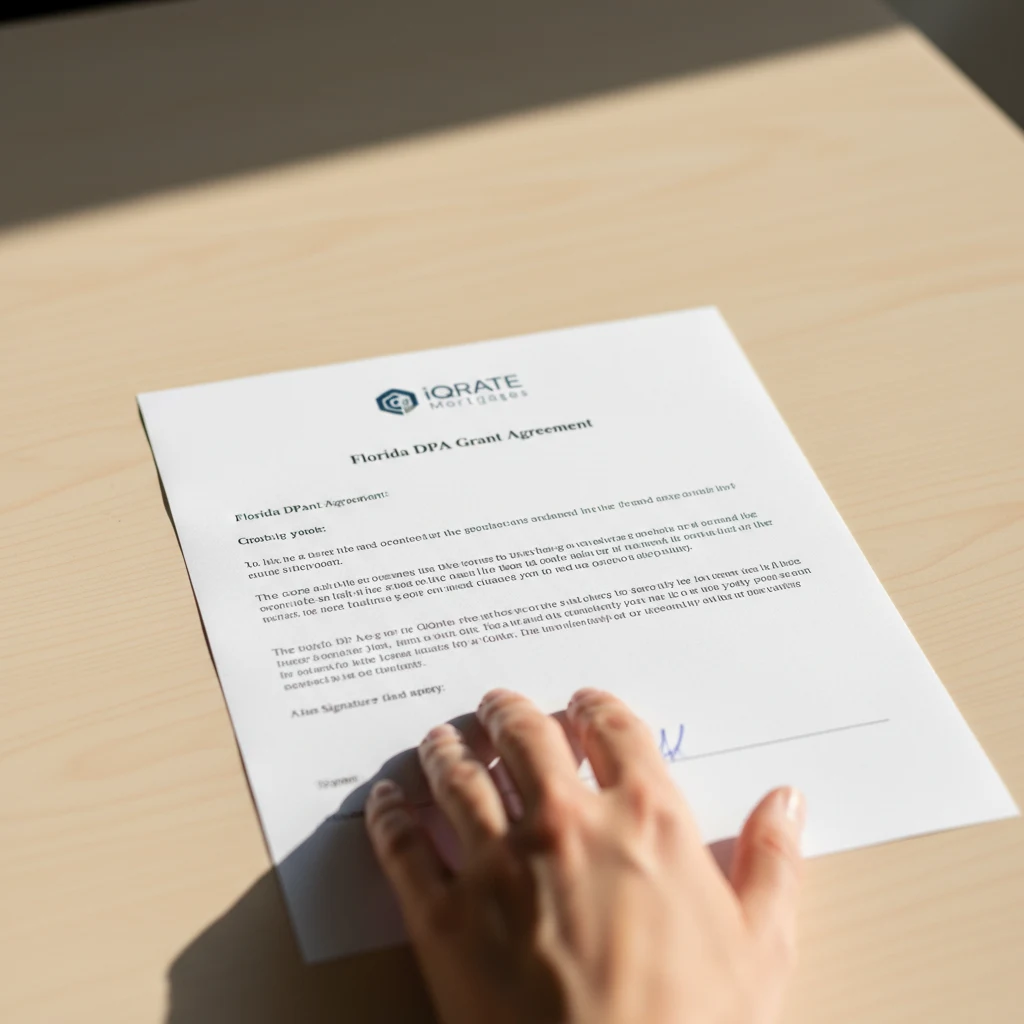 Homebuyer reviewing Florida DPA eligibility requirements
