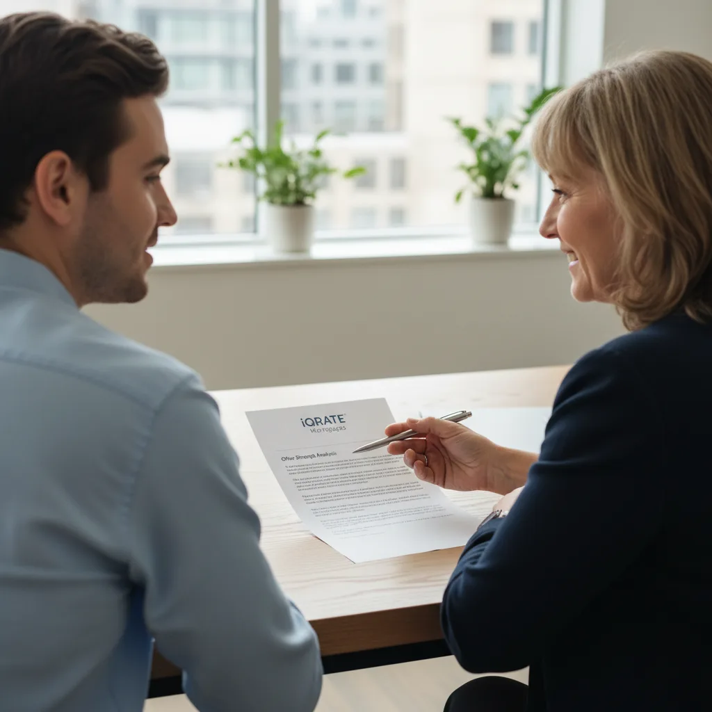 Homebuyer signing mortgage documents to close a deal in Houston.