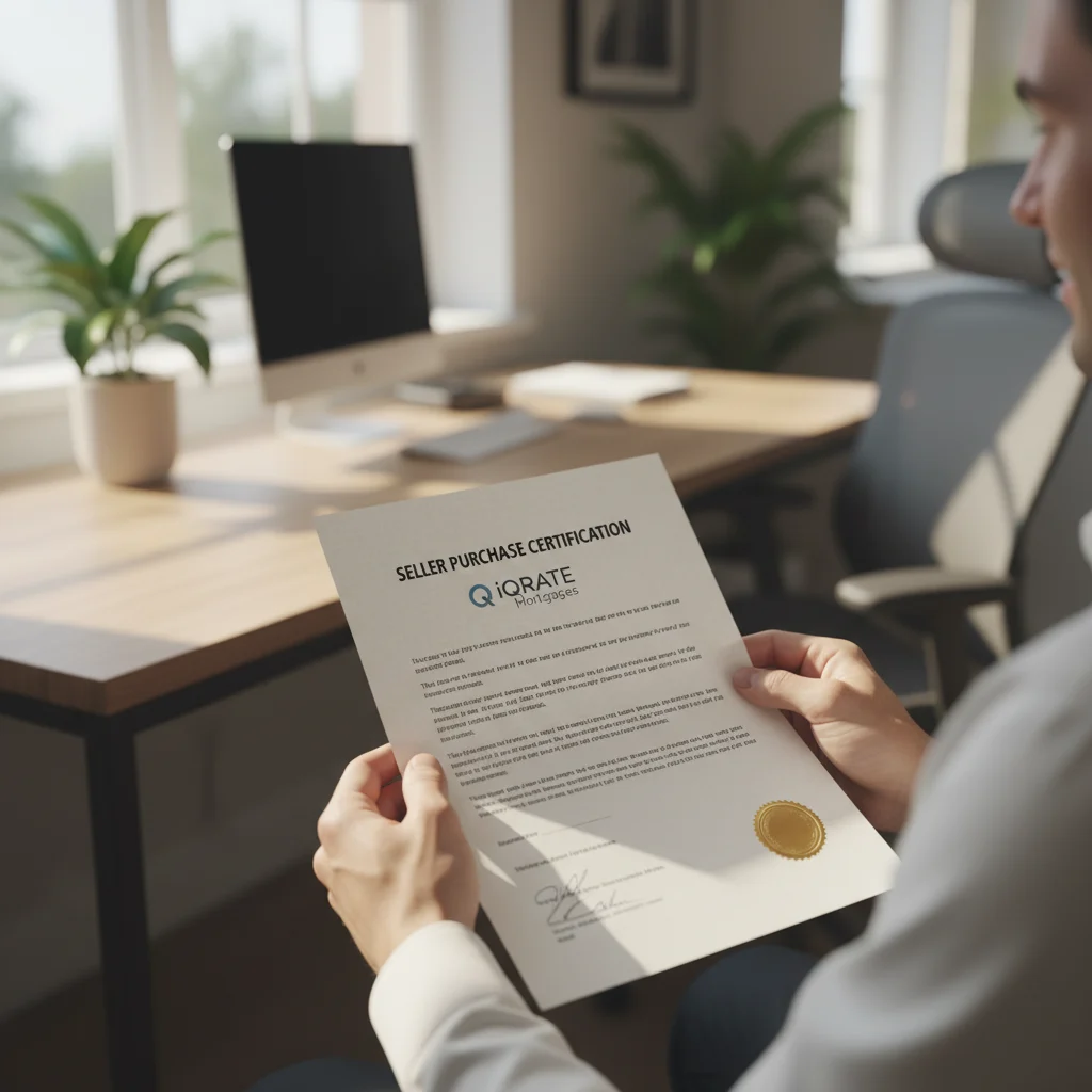 Confident homeowners smiling after securing their mortgage pre-approval.