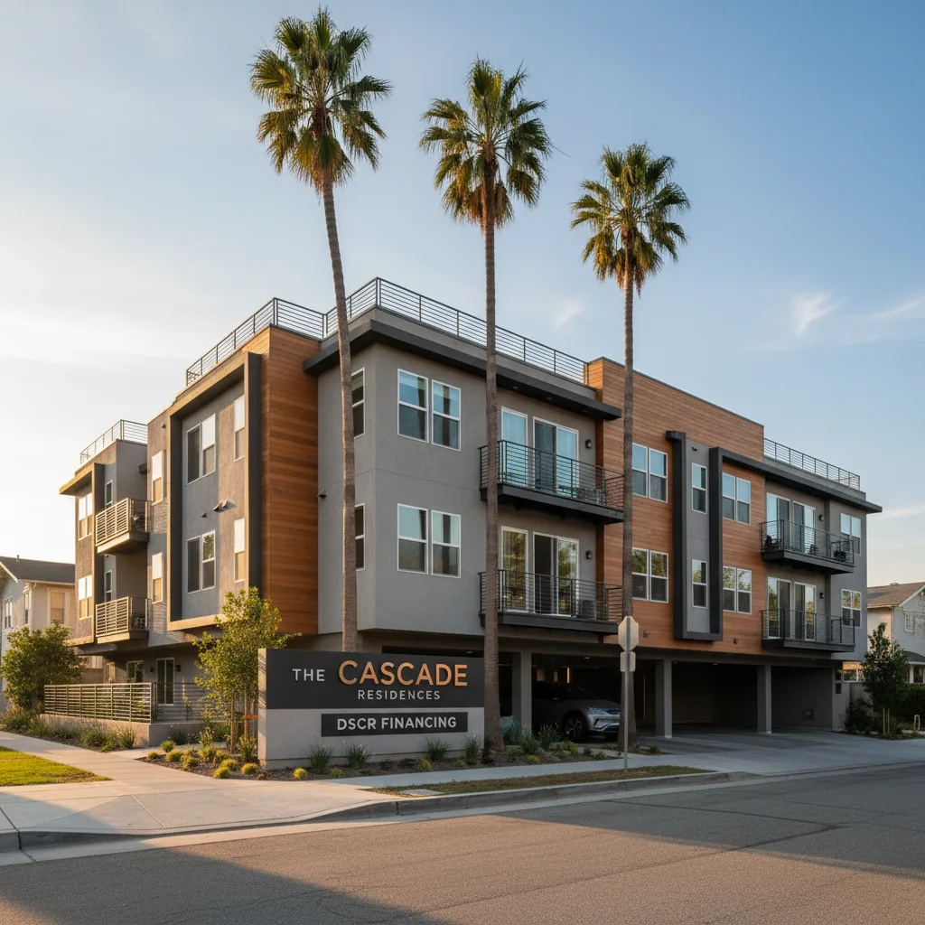 A person reviewing loan documents for a Series LLC.
