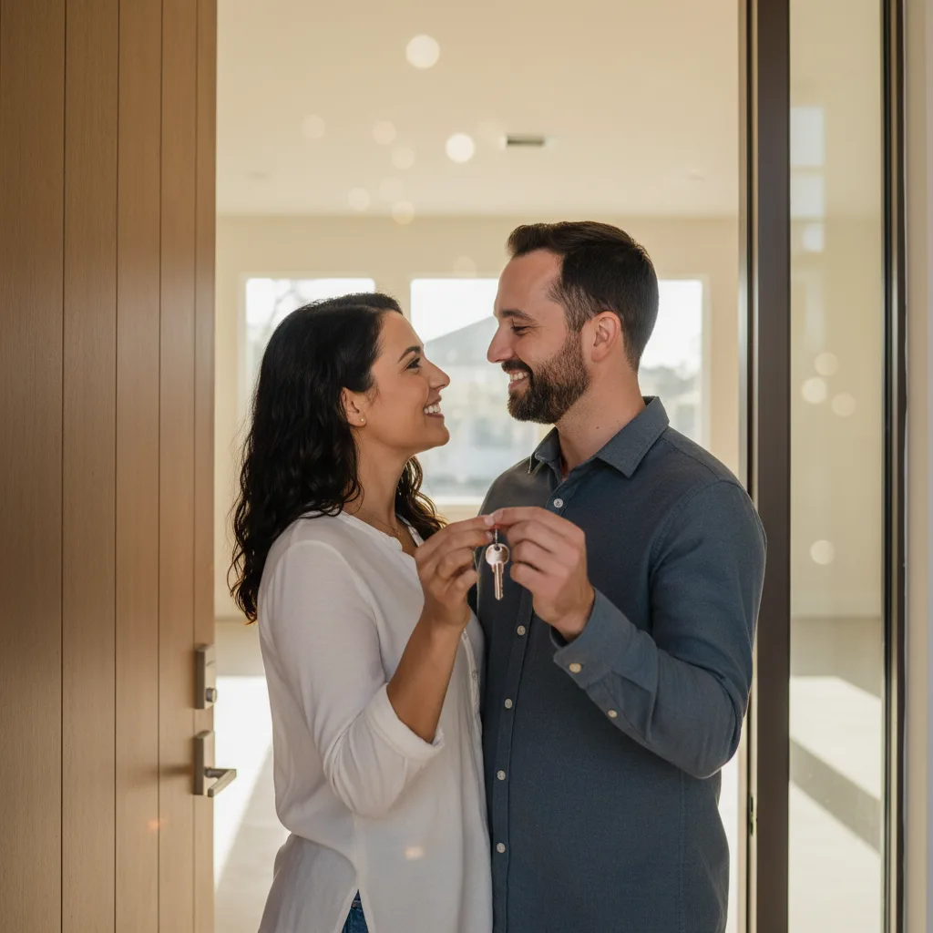 Miami skyline with condominiums relevant to E-2 visa holders seeking mortgages