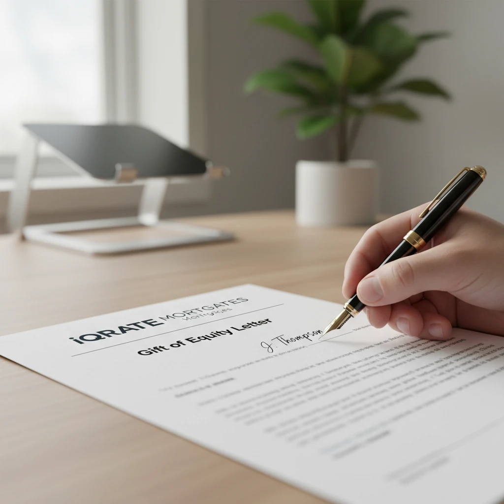 Couple reviewing tax documents for their home sale