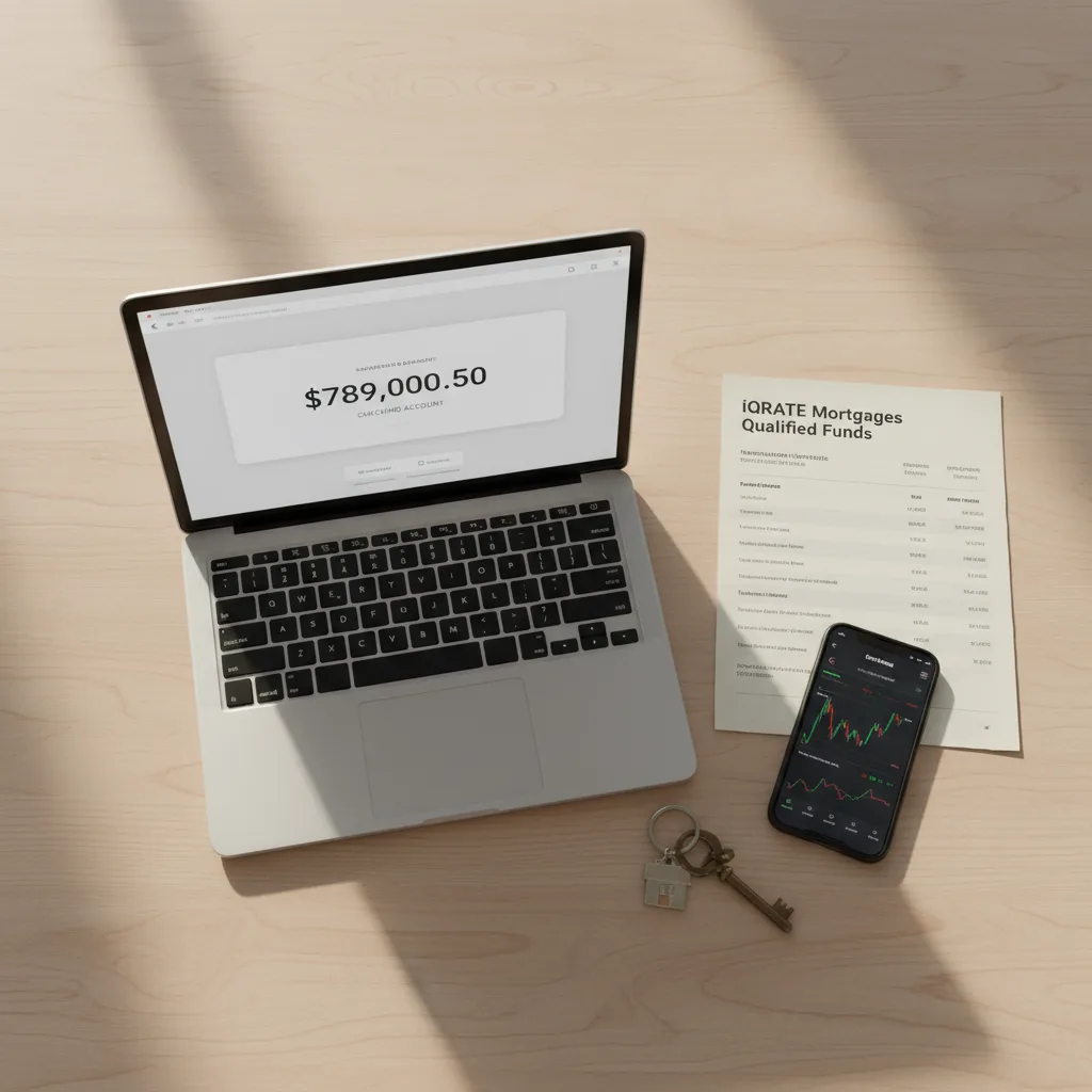 Close-up of financial statements and a pen, symbolizing the documentation of mortgage reserves.