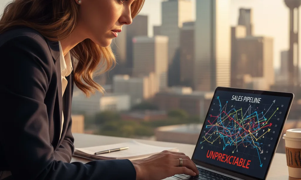 Realtor in Dallas office worried about pipeline.