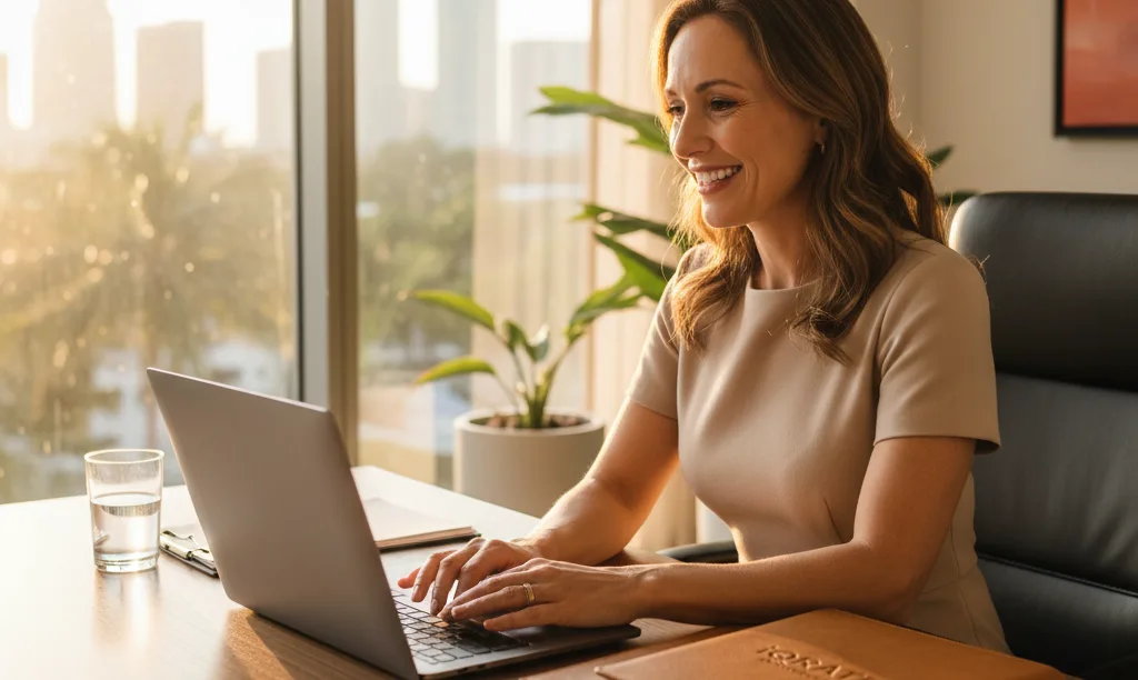 Real estate professional feeling hopeful about mortgage.