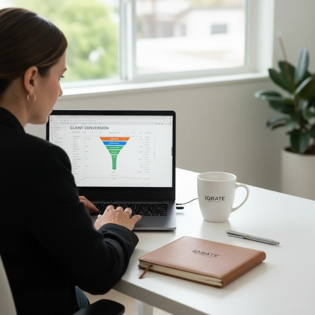 Diagram of a client conversion architecture