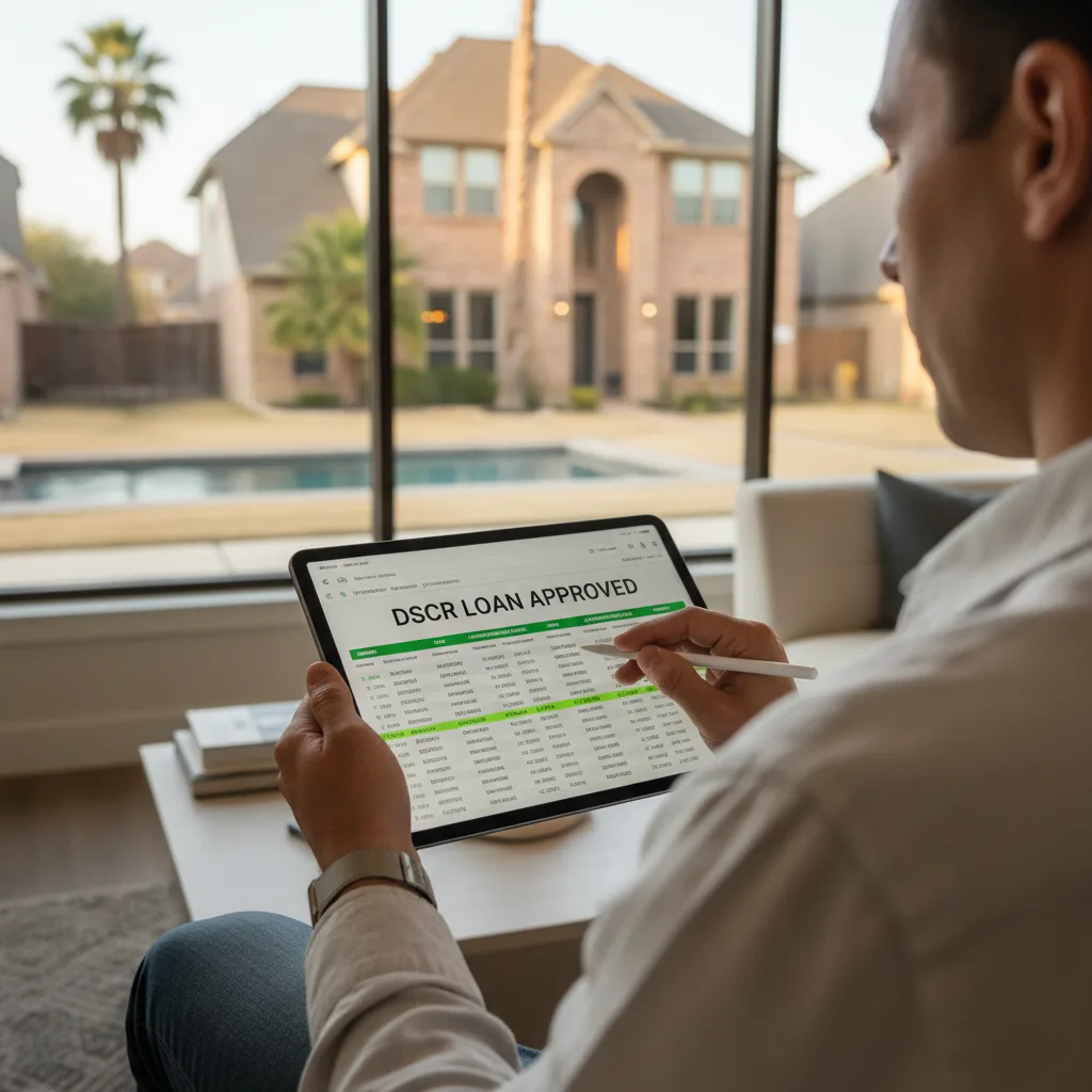 Financial documents being reviewed for a Houston foreign national loan