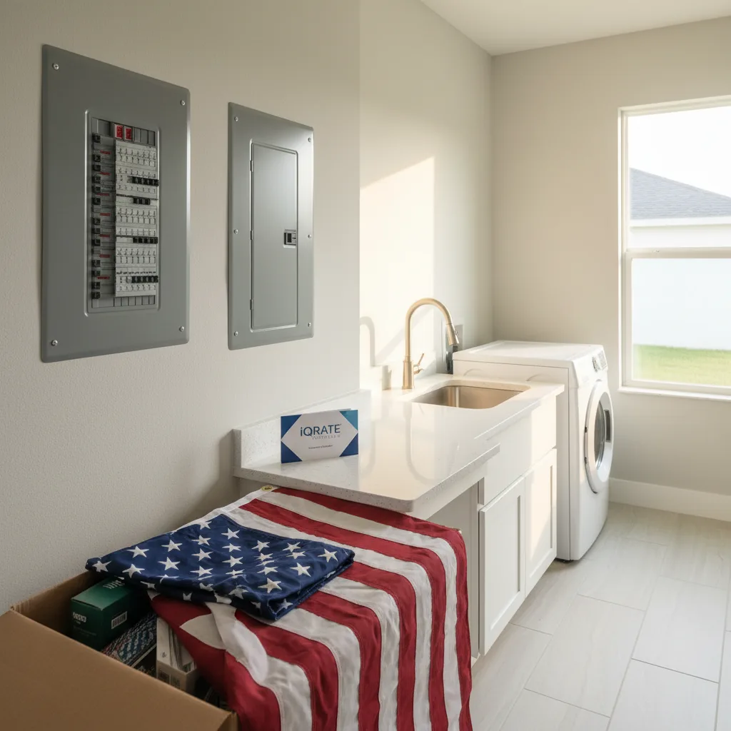 Home exterior with focus on roof and windows for repair inspection