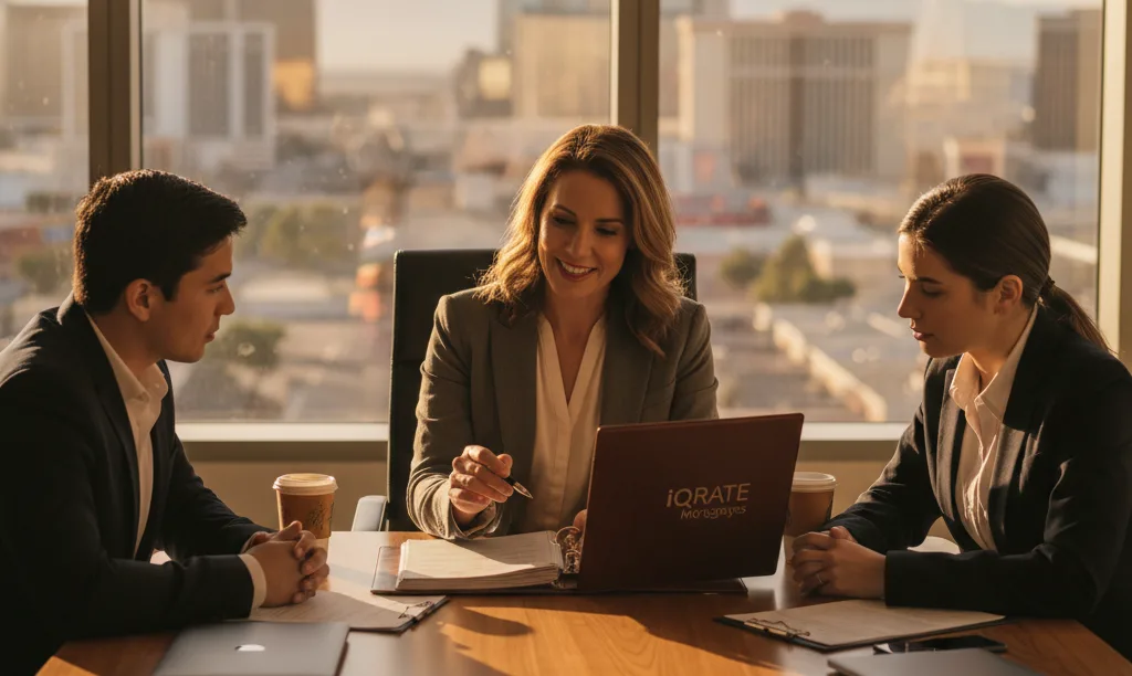 Real estate team lead training agents in Nevada.