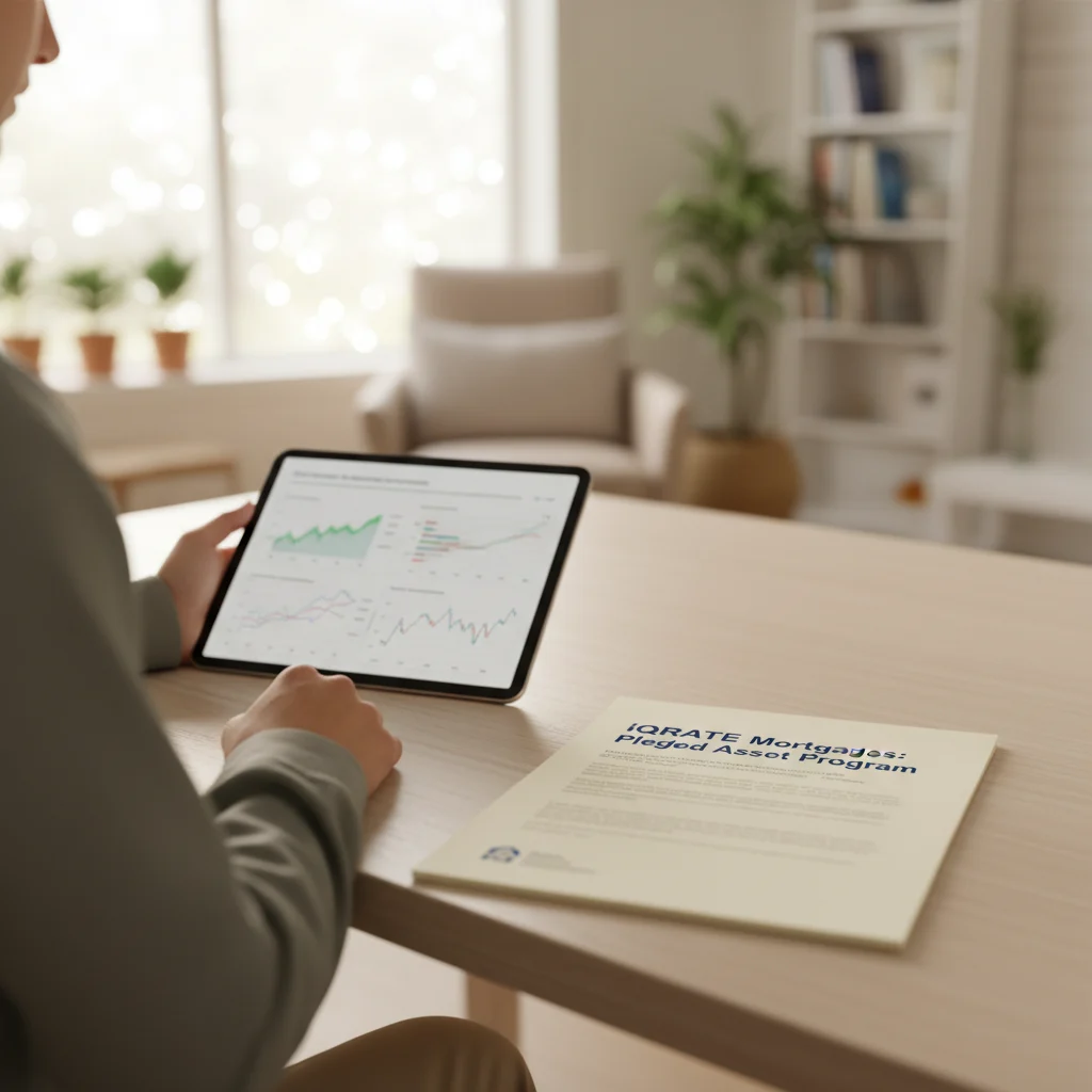 Financial documents and portfolio charts for an asset-based loan