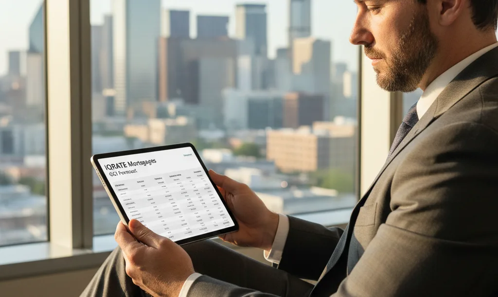 Top agent forecasting commissions with iQRATE Mortgages.