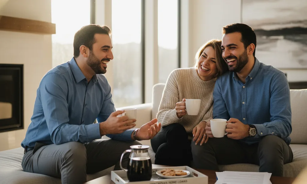 Mortgage advisor building a lasting client relationship.