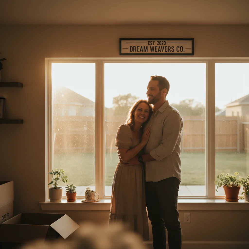 Business owner reviewing bank statements for a mortgage application.