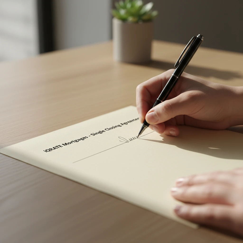 A builder reviewing construction blueprints for lender approval